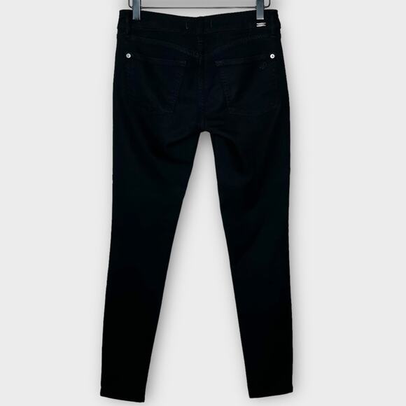 DL1961 Women's Florence Instasculpt Black Mid-Rise Skinny Fit Jeans Size 26 - Picture 3 of 8